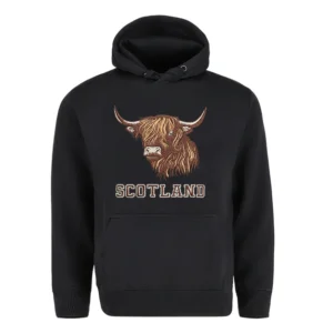 ADULT HOODIE | EMB BULL FACE